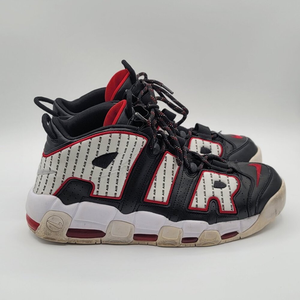 Nike Air More Uptempo Pinstripe AV7947-001 Men's Size 13